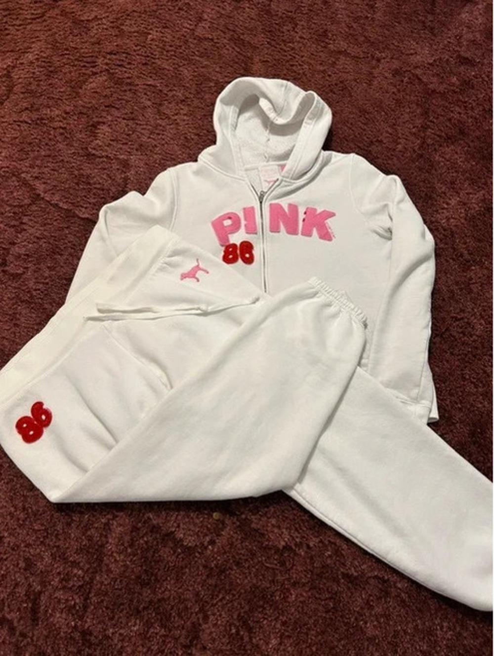 Victorias Secret Pink Vintage capris set